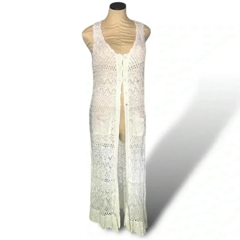 OLIVER OPEN KNIT DUSTER